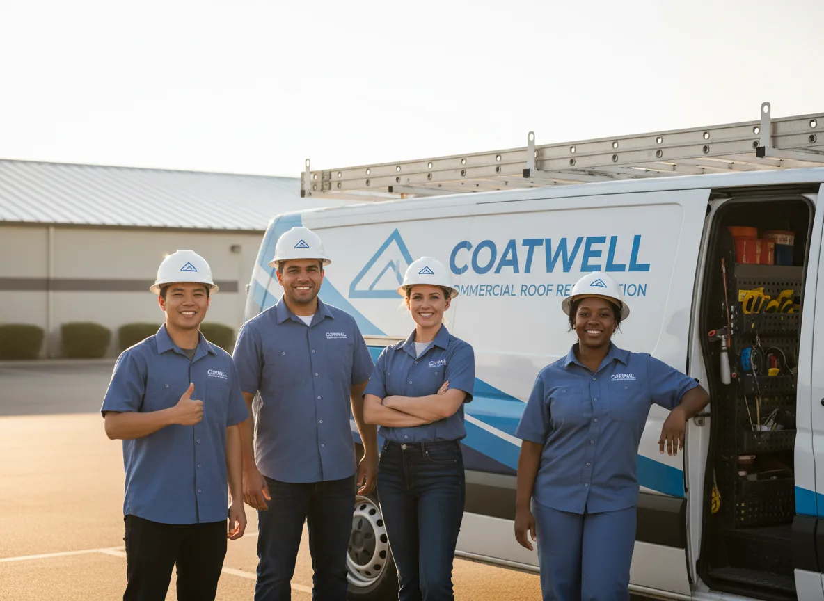 Commercial roof coating company in Staley, NC